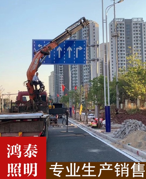 F型標(biāo)志桿路牌桿高速路牌桿